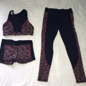 Matching dancewear set